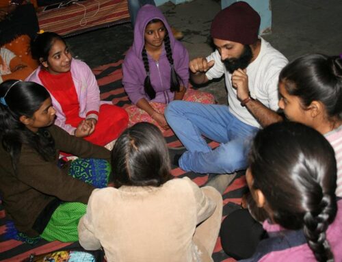 Public Apperance & Confidence Level Building Sessions at our Laadli Community Development centre for Girls.
